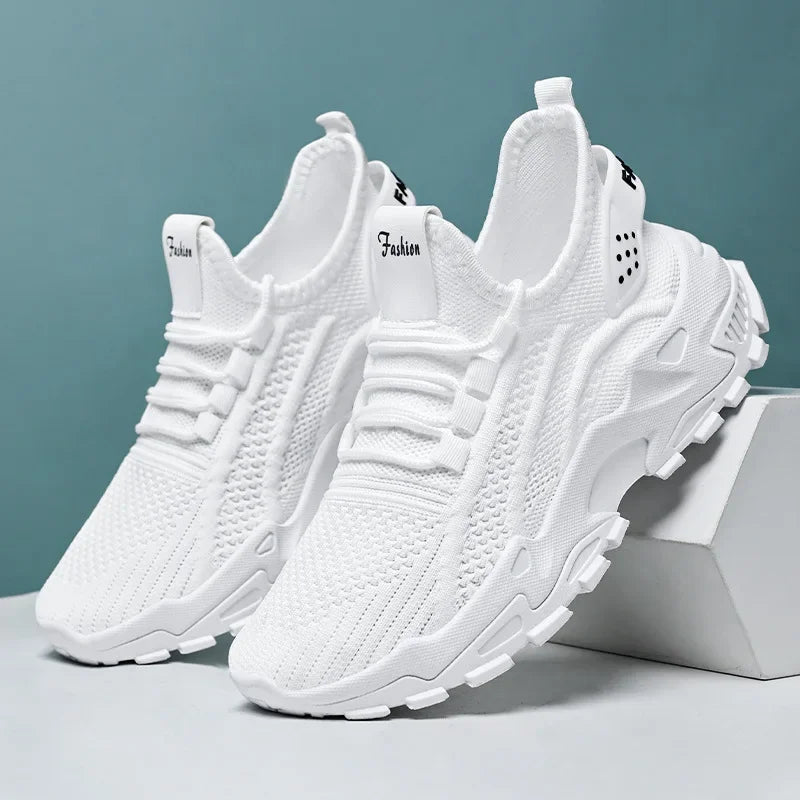 Women's Summer New Running Shoes Breathable Mesh Retro Thick Bottom Dad Casual Sports Shoes Comfortable EVA Insole Polyester Fib