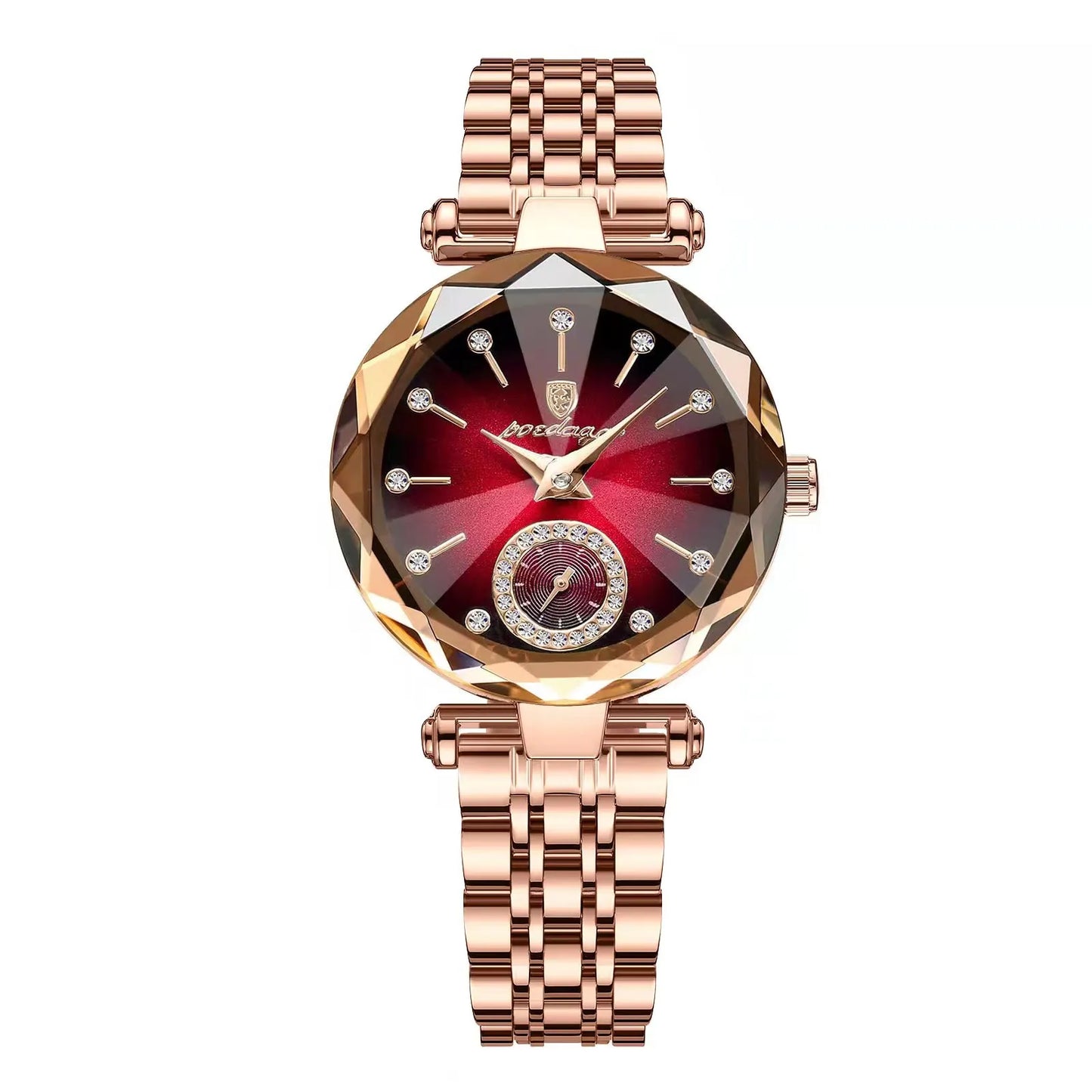 POEDAGAR Elegant Luxury Women's Quartz Watches Waterproof Stainless Steel Watch for Woman Casual Fashion Ladies Wristwatch reloj
