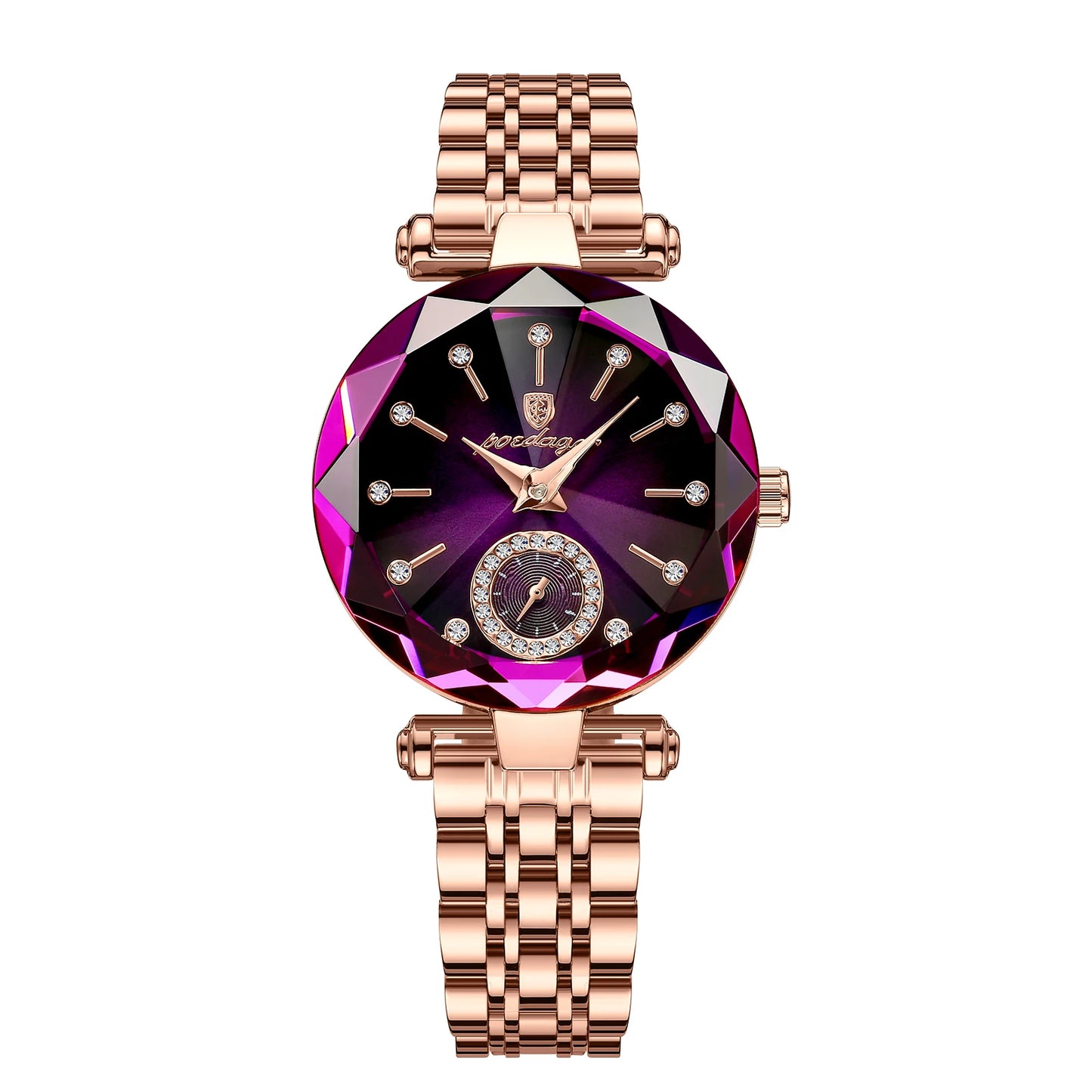 POEDAGAR Elegant Luxury Women's Quartz Watches Waterproof Stainless Steel Watch for Woman Casual Fashion Ladies Wristwatch reloj