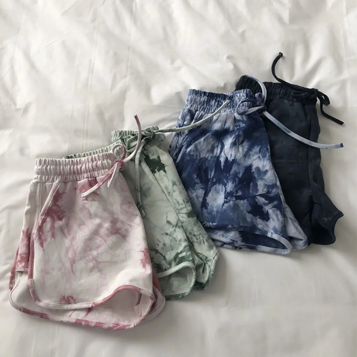 2021 Summer Sports Shorts Women Casual Beach Sexy Stretch Waist Short Harajuku Women'S Clothing Fashion Stretch Short Pants