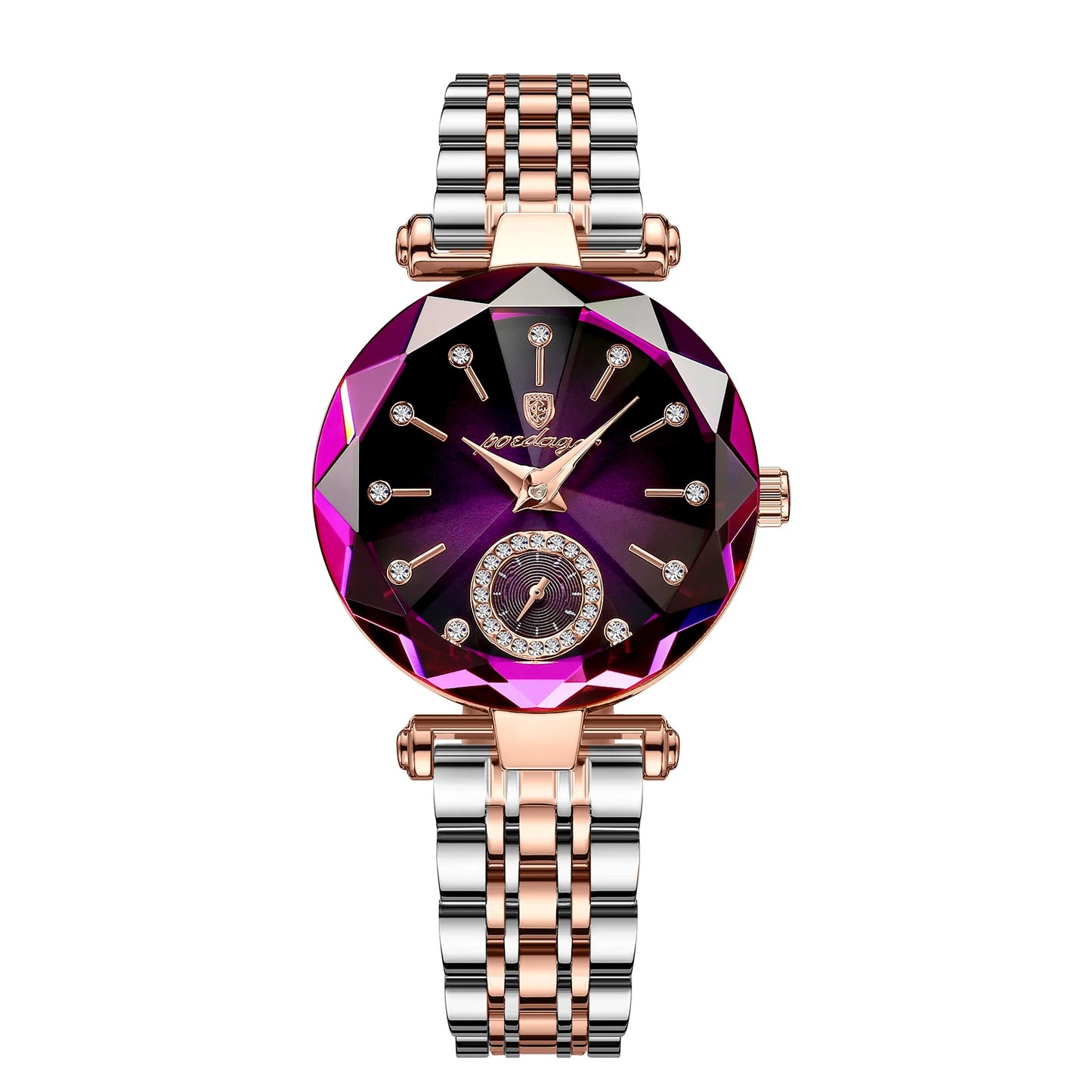 POEDAGAR Elegant Luxury Women's Quartz Watches Waterproof Stainless Steel Watch for Woman Casual Fashion Ladies Wristwatch reloj