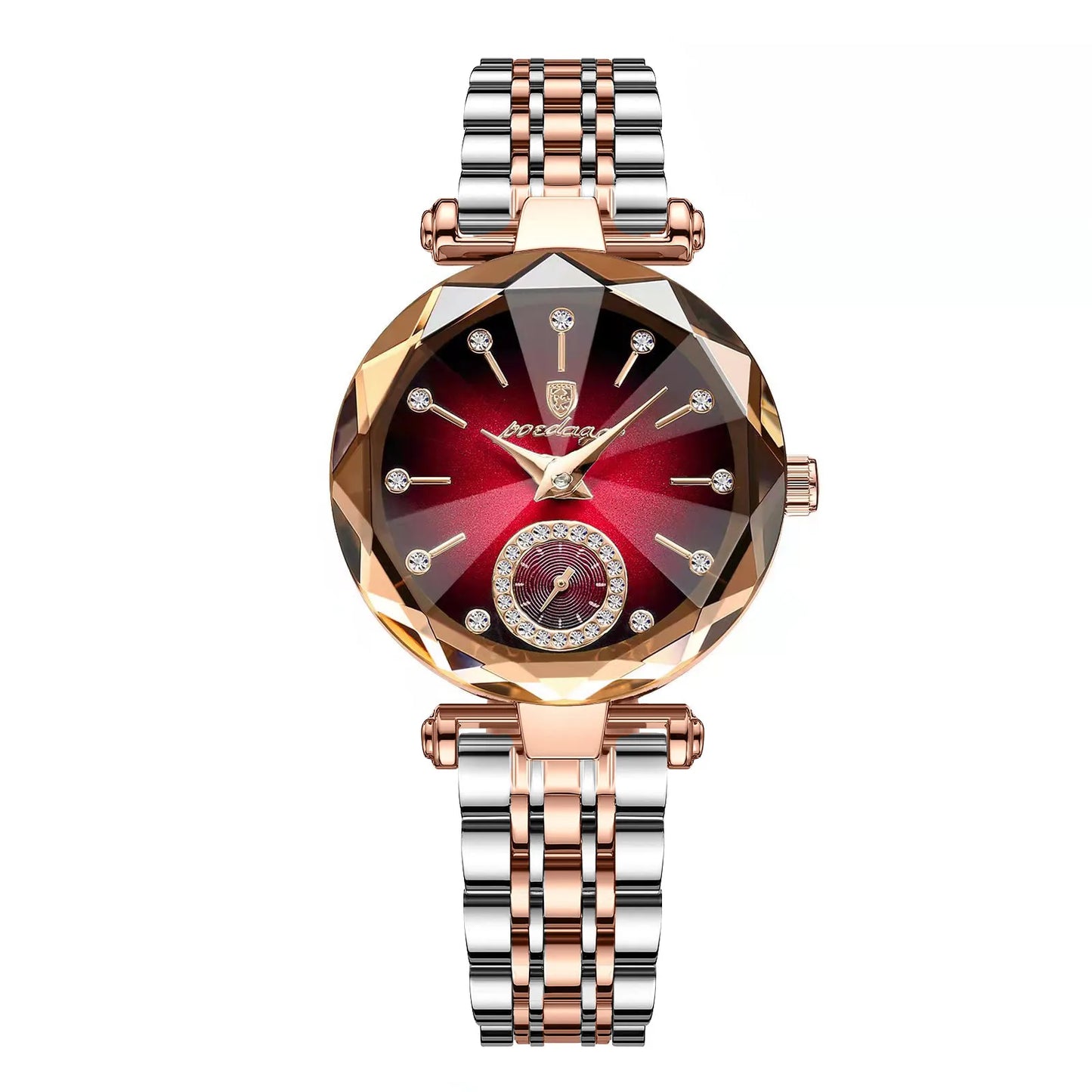 POEDAGAR Elegant Luxury Women's Quartz Watches Waterproof Stainless Steel Watch for Woman Casual Fashion Ladies Wristwatch reloj