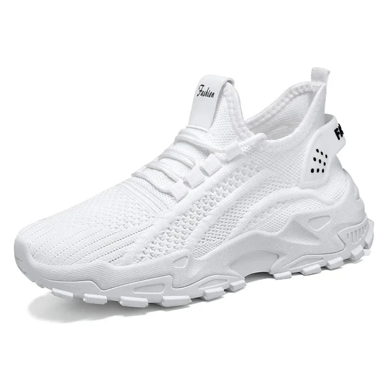 Women's Summer New Running Shoes Breathable Mesh Retro Thick Bottom Dad Casual Sports Shoes Comfortable EVA Insole Polyester Fib