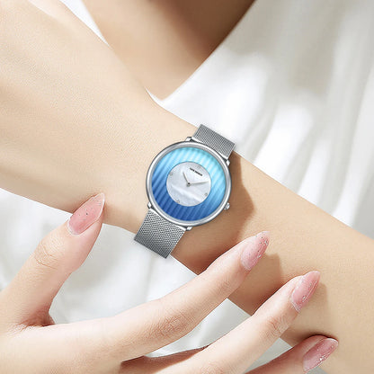 LIGE Fashion Quartz Woman Watch Luxury Ladies Dress Wristwatch Mesh Belt Waterproof Female Watches Girls Clocks Relogio Feminino