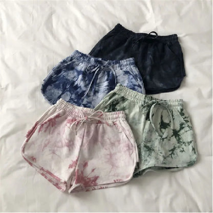 2021 Summer Sports Shorts Women Casual Beach Sexy Stretch Waist Short Harajuku Women'S Clothing Fashion Stretch Short Pants