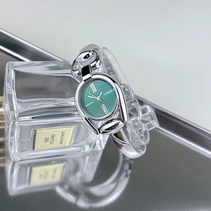Simple Women's Quartz Wrist Watches Stainless Steel Strap Small Dial Fashionable Exquisite Quartz Watch for Women