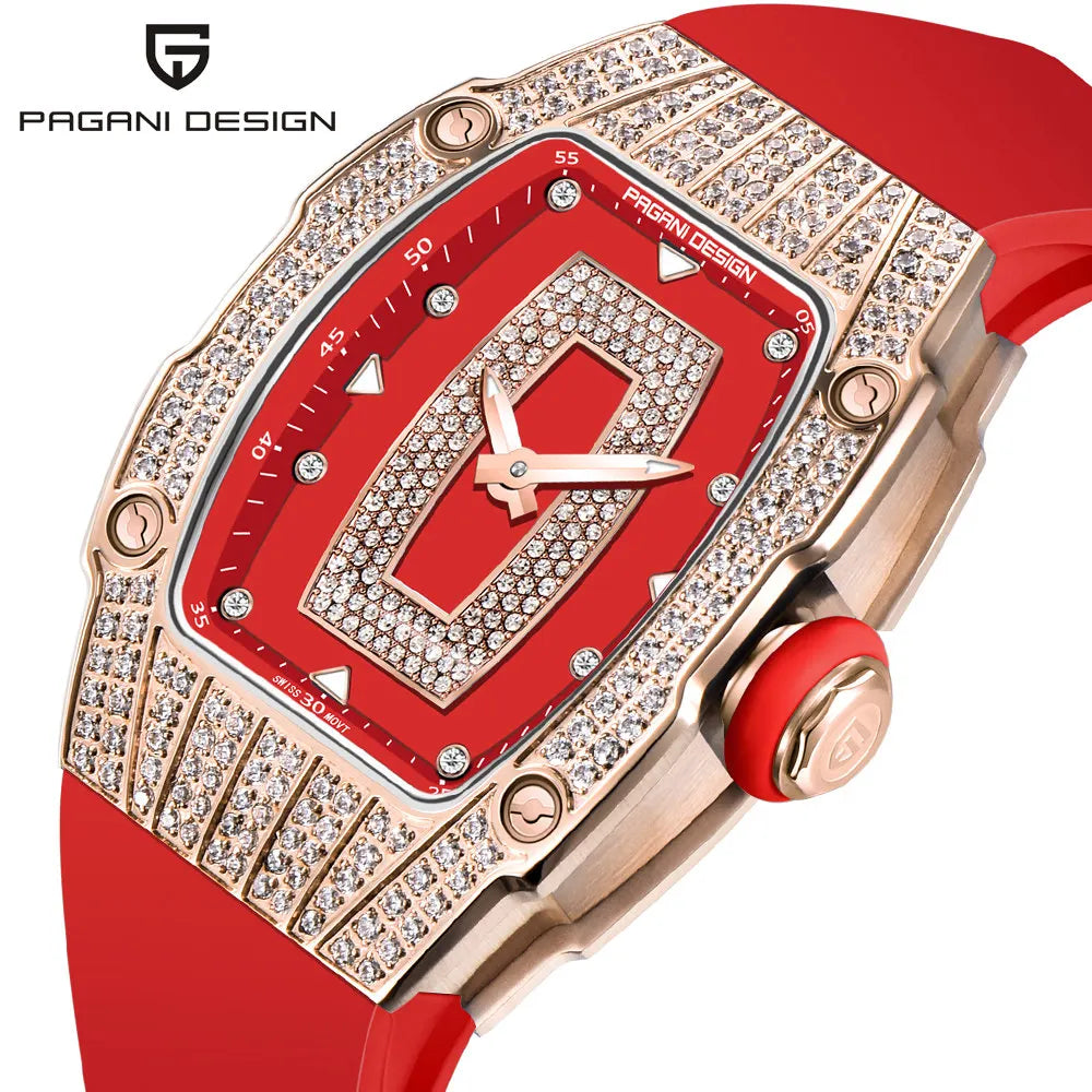 New 2025 PAGANI DESIGN Fashion Women Watch Top Brand Ladies Luxury Creative Steel Women Bracelet Waterproof  Watch Quartz Gift
