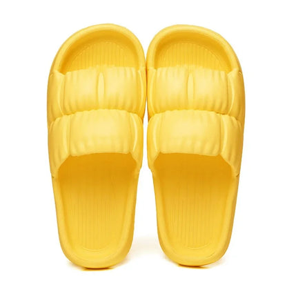Soft Bottom Slippers for Women Home Bathroom Home Bath Non-slip Couple Summer Sandals for Men Summer Beach Wear Comfortable