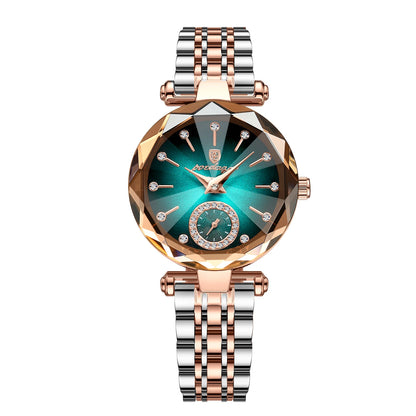 POEDAGAR Elegant Luxury Women's Quartz Watches Waterproof Stainless Steel Watch for Woman Casual Fashion Ladies Wristwatch reloj