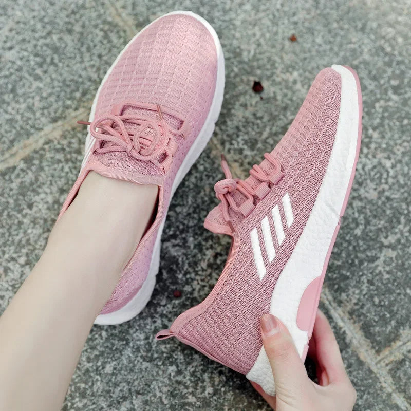 Women's Light Running Shoes Women's Mesh Sneakers Casual fashion women's light running shoes