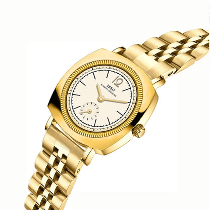 Luxury Brand Women Watches Steel Golden Waterproof Original Female Wristwatches New In High Quality Silver Hand Clock Lady Gifts