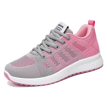 2025 Spring New Fashion Women's Shoes Soft Walking Flats Non-slip Casual Sport Tennis Shoes Athletic Sneakers for Lady